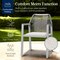 Best Choice Products Set of 2 Indoor/Outdoor Aluminum Woven Rope Dining Chairs w/ Armrests